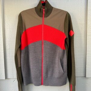 Brooks Brothers x Spyder Merino Wool Zip Sweater